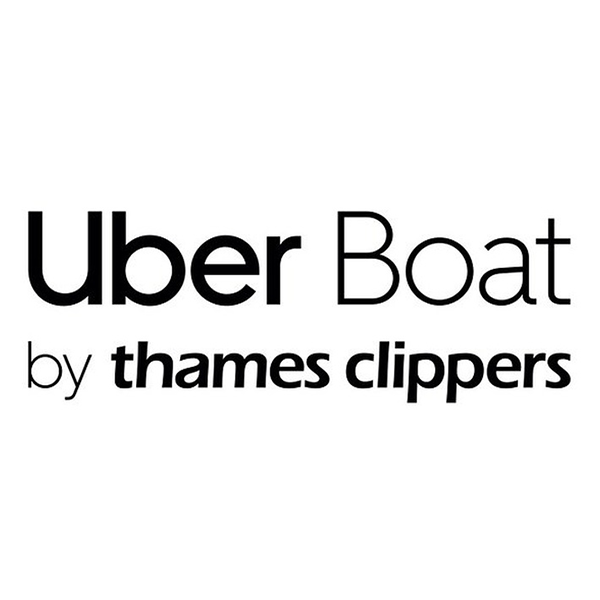 Uber boat by thames clipper logo